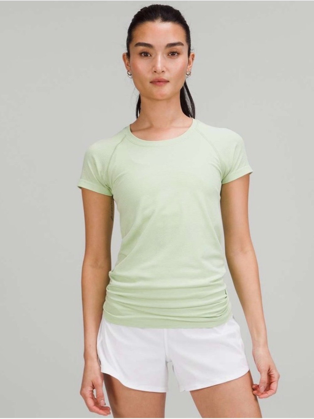 lululemon athletica Light Green swiftly tech Tee size 4
